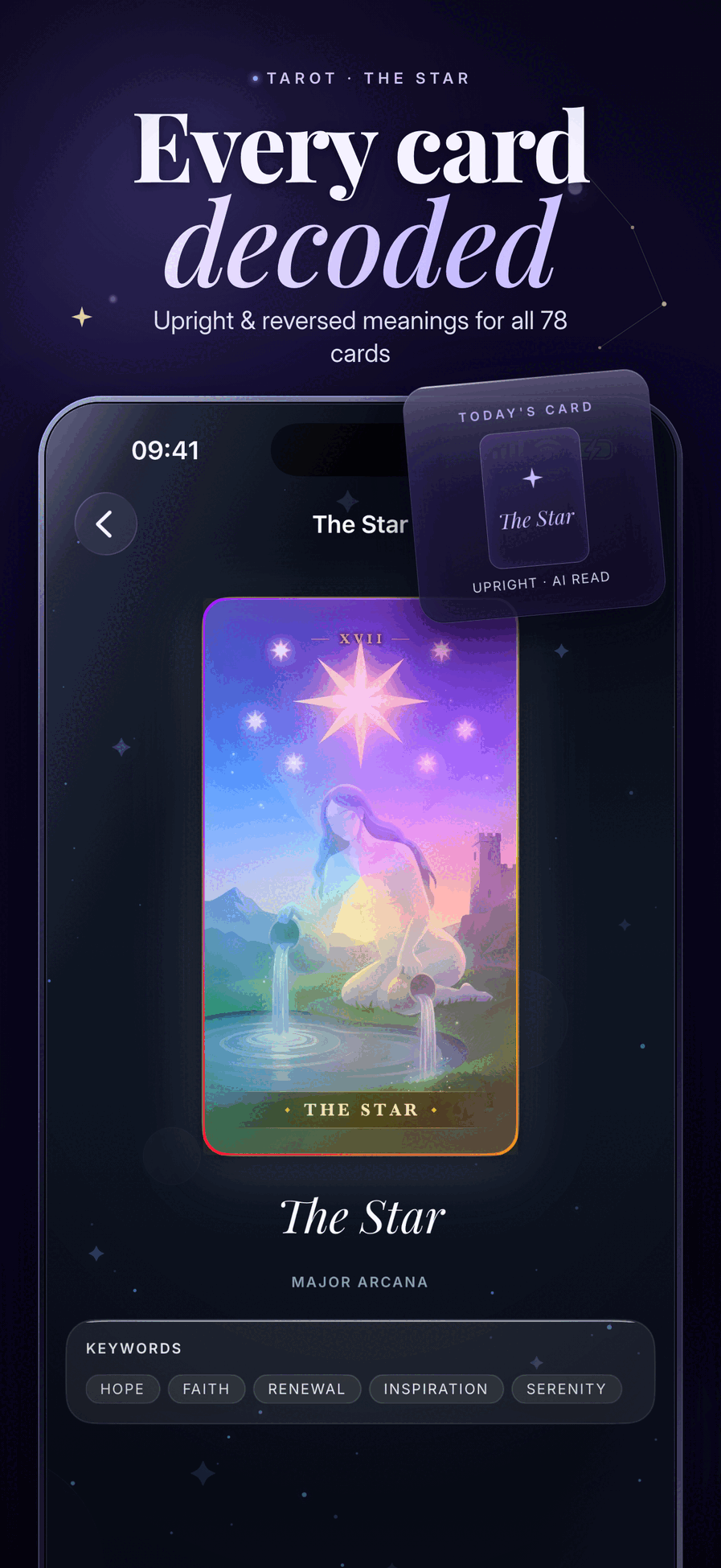 Mystic tarot guide with detailed meaning for every card explained